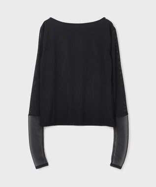 GRACE CONTINENTAL シアーアセテートカットトップ ブラック