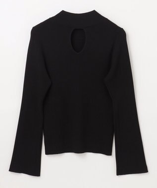 GRACE CONTINENTAL リブニットトップ ブラック