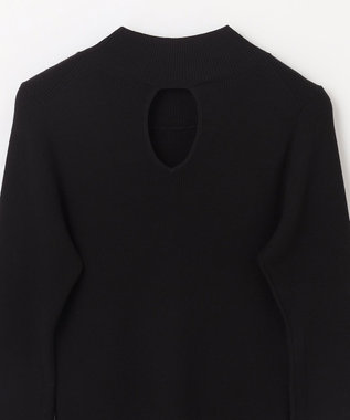 GRACE CONTINENTAL リブニットトップ ブラック