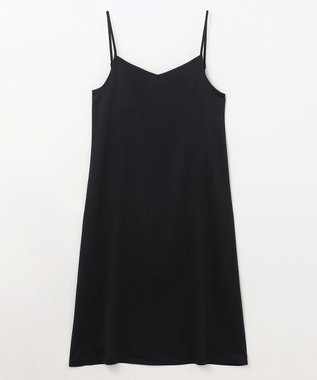 GRACE CONTINENTAL ウェーブニットワンピース ブラック