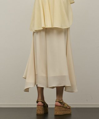 GRACE CONTINENTAL イレギュラーキュロットパンツ キナリ