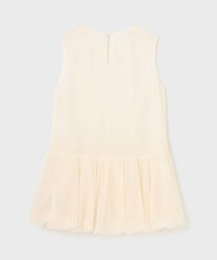 GRACE CONTINENTAL バルーンチュールトップ ホワイト