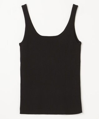 GRACE CONTINENTAL デコルテニットタンク ブラック