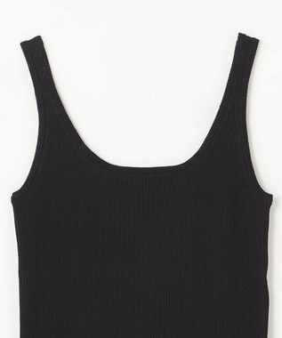 GRACE CONTINENTAL デコルテニットタンク ブラック