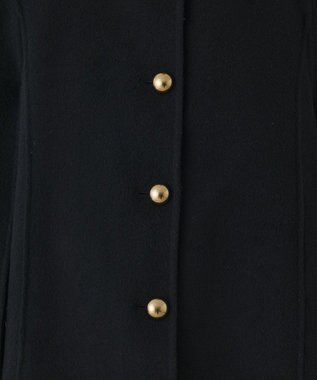 GRACE CONTINENTAL リバーケープジャケット ブラック