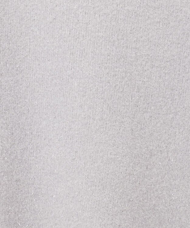 GRACE CONTINENTAL ラメニットパーカー ホワイト