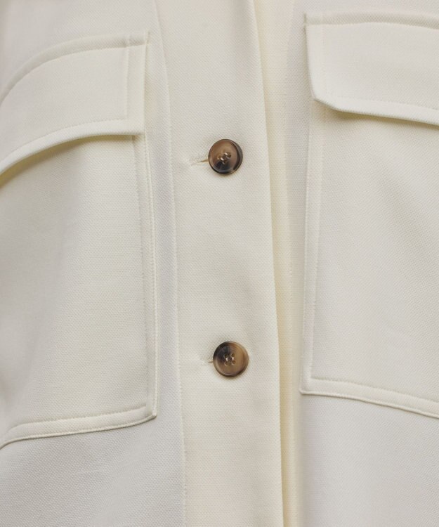 GRACE CONTINENTAL レザーカットシャツ キナリ