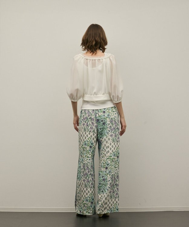 GRACE CONTINENTAL カラミ2wayジャケット ホワイト