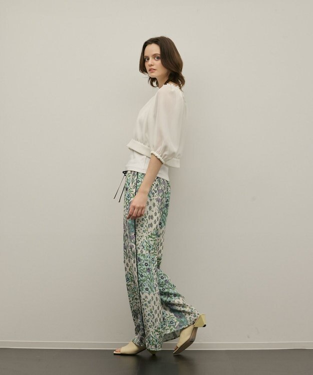 GRACE CONTINENTAL カラミ2wayジャケット ホワイト