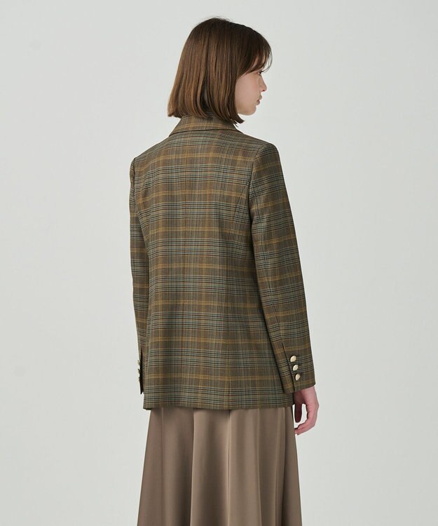 GRACE CONTINENTAL ダブルブレストstジャケット ブラウン