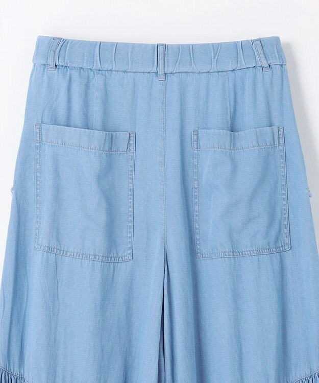 GRACE CONTINENTAL ワークワイドパンツ インディゴ