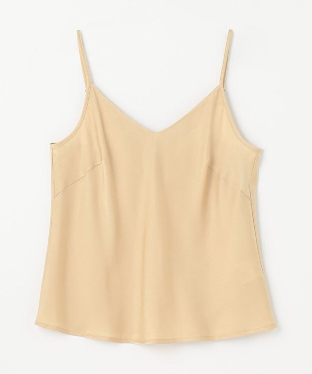 GRACE CONTINENTAL シアーボウタイノースリーブ ベージュ