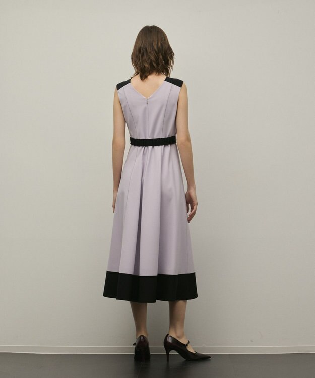 GRACE CONTINENTAL ジャージワンピース ラベンダー