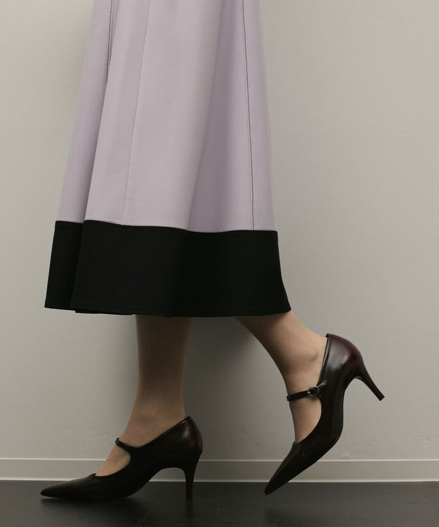 GRACE CONTINENTAL ジャージワンピース ラベンダー