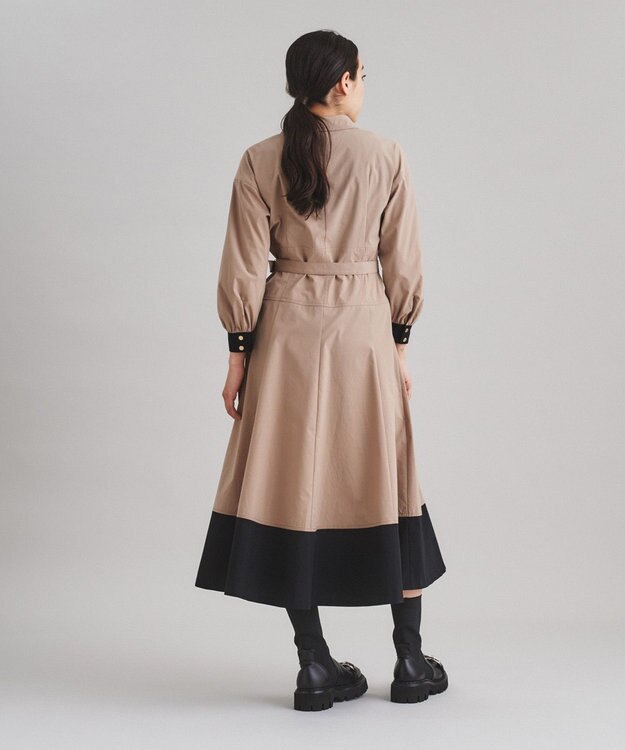 グレースコンチネンタル　ボリュームフレアシャツワンピース　ダイアグラム 美品 ボリュームフレアシャツワンピース / GRACE CONTINENTAL | GRACE