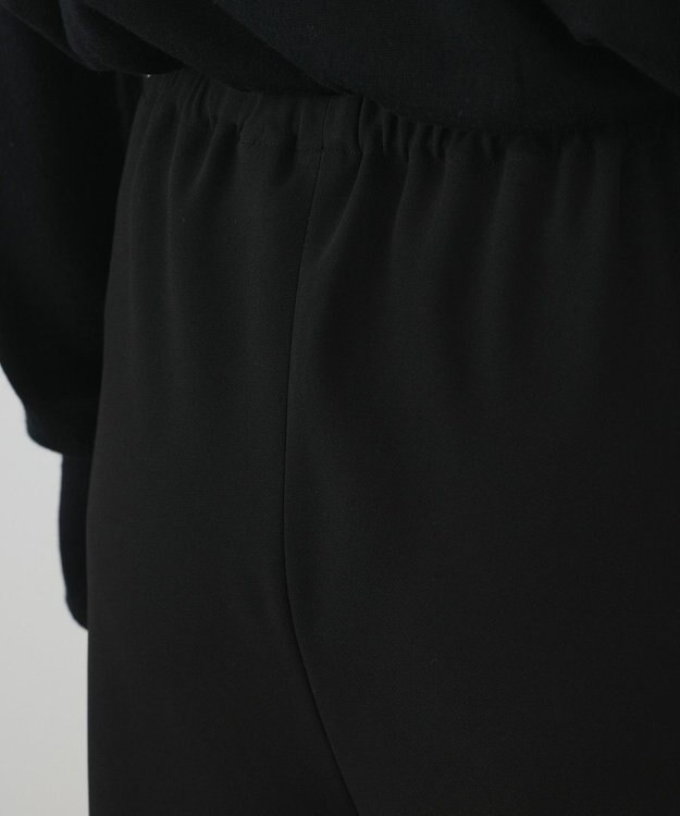 GRACE CONTINENTAL バイアスパンツ ブラック
