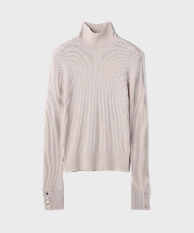 GRACE CONTINENTAL ウールハイゲージニットトップ ベージュ