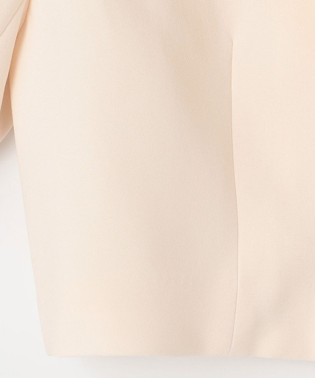 GRACE CONTINENTAL トリアセショート丈ジャケット キナリ