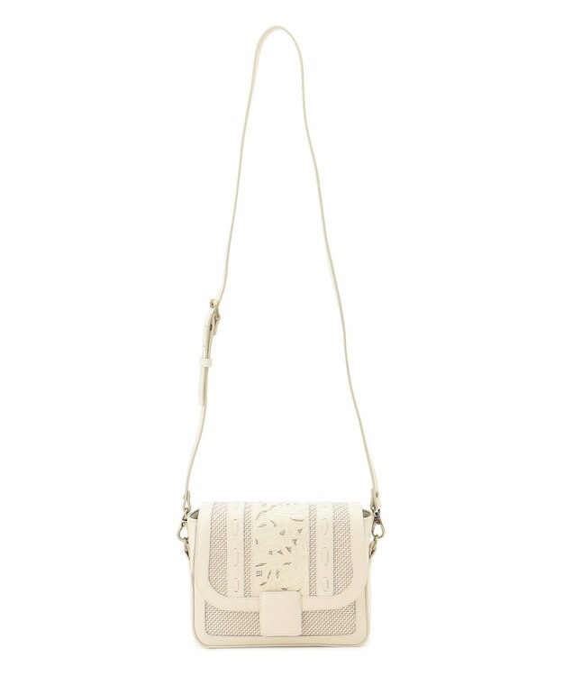 Cutwork グレースコンチネンタル　ショルダーバッグ カゴバッグ Cutwork box Bag（ショルダーバッグ）｜GRACE CONTINENTAL