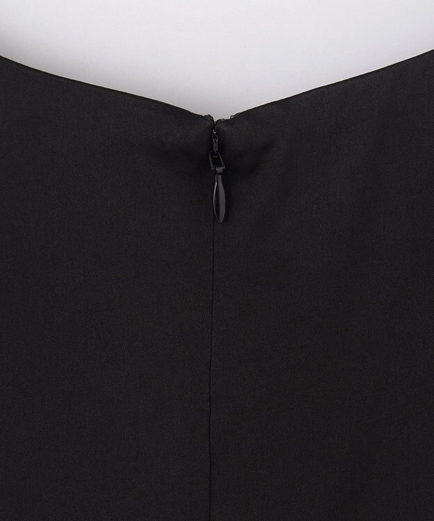 GRACE CONTINENTAL サテンオールインワン ブラック