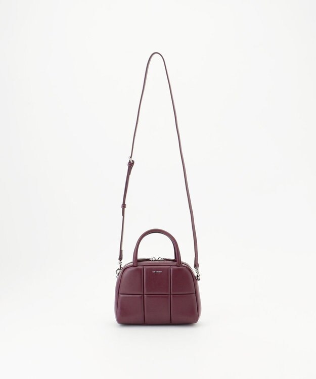 GRACE CONTINENTAL AD PUFF BAG ボルドー