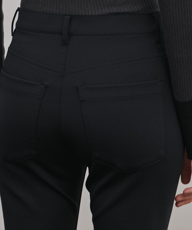 GRACE CONTINENTAL ジャージサブリナパンツ ブラック