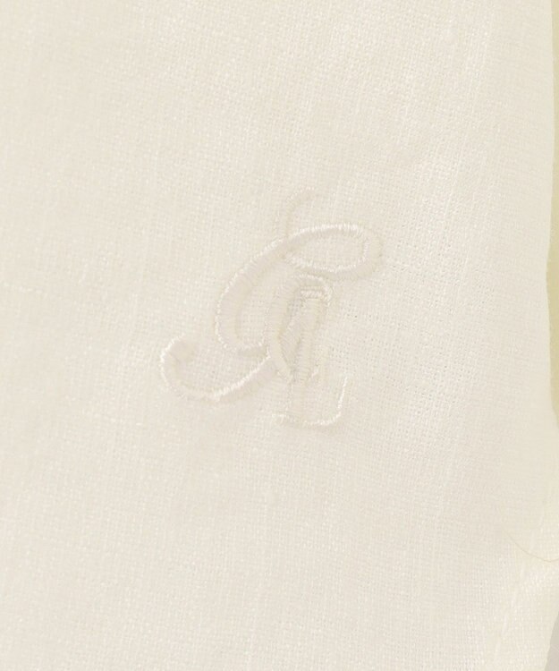 GRACE CONTINENTAL トリアセリネンオーバーシャツ ホワイト