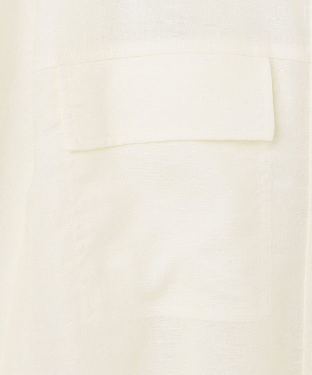 GRACE CONTINENTAL トリアセリネンオーバーシャツ ホワイト