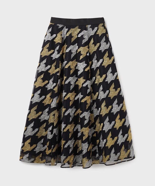 千鳥刺繍チュールスカート / GRACE CONTINENTAL | GRACE CONTINENTAL