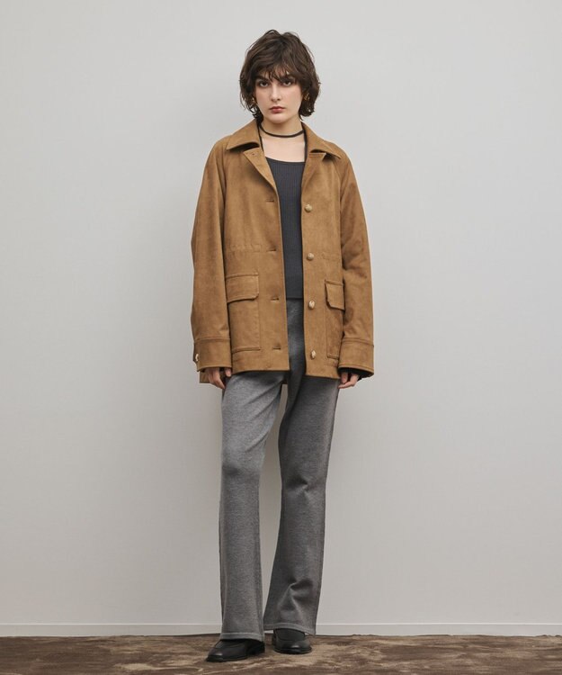 GRACE CONTINENTAL カバーオールジャケット キャメル