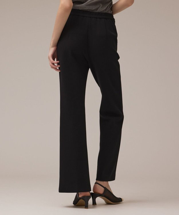 GRACE CONTINENTAL フレアカットパンツ ブラック