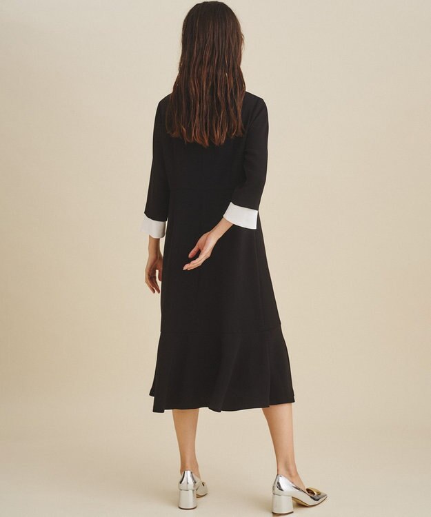 極美品GRACE CONTINENTAL【クロスドレープドレス】ひざ丈 結婚式 極美品GRACE CONTINENTAL【クロスドレープドレス】ひざ丈 結婚式
