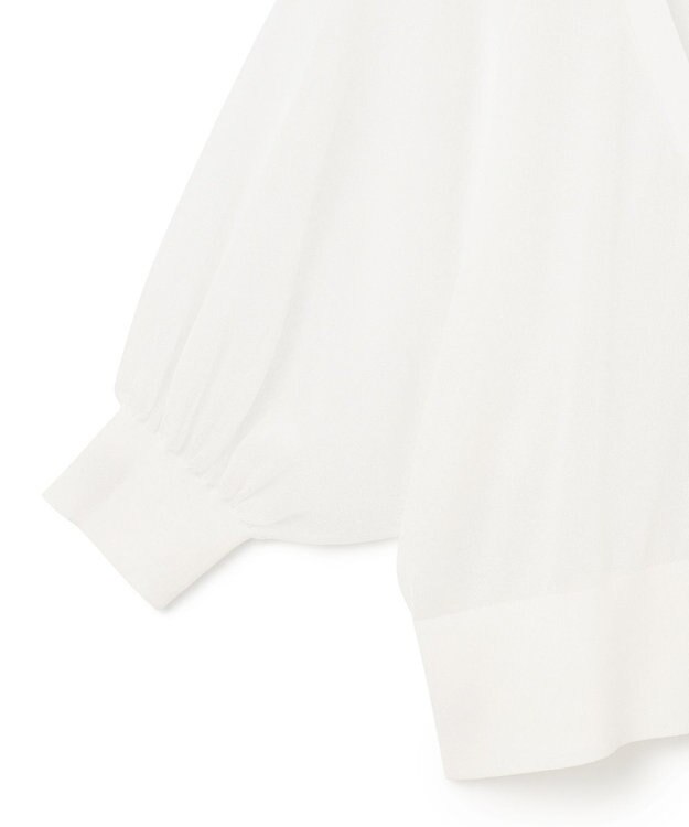 GRACE CONTINENTAL ラメシアードルマンニットカーディガン ホワイト