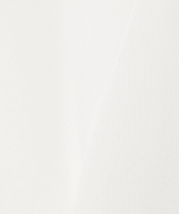 GRACE CONTINENTAL ラメシアードルマンニットカーディガン ホワイト