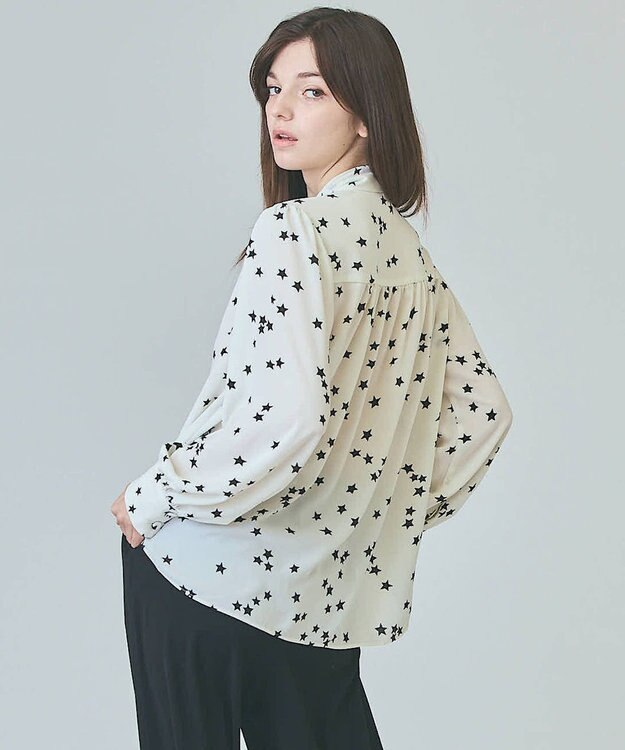 GRACE CONTINENTAL 【ドラマ着用】エトワールボウブラウス キナリ