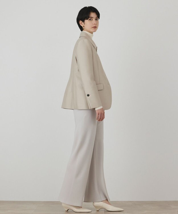 GRACE CONTINENTAL バイアスパンツ グレー