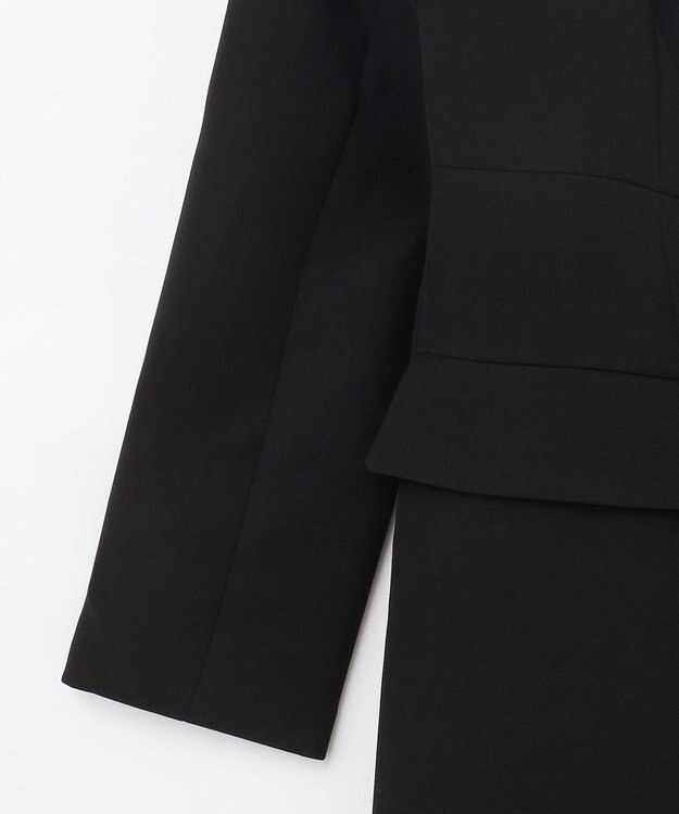 GRACE CONTINENTAL クレリックコートドレス ブラック