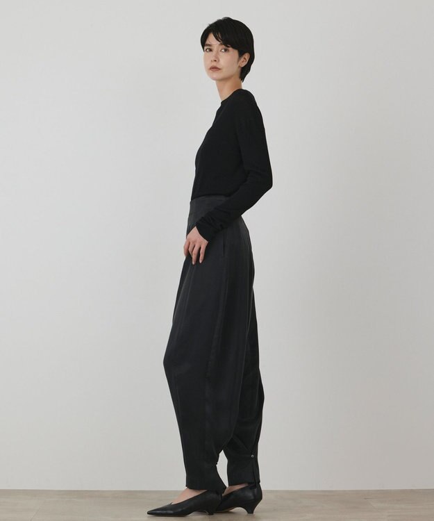 GRACE CONTINENTAL カーブ2WAYパンツ ブラック