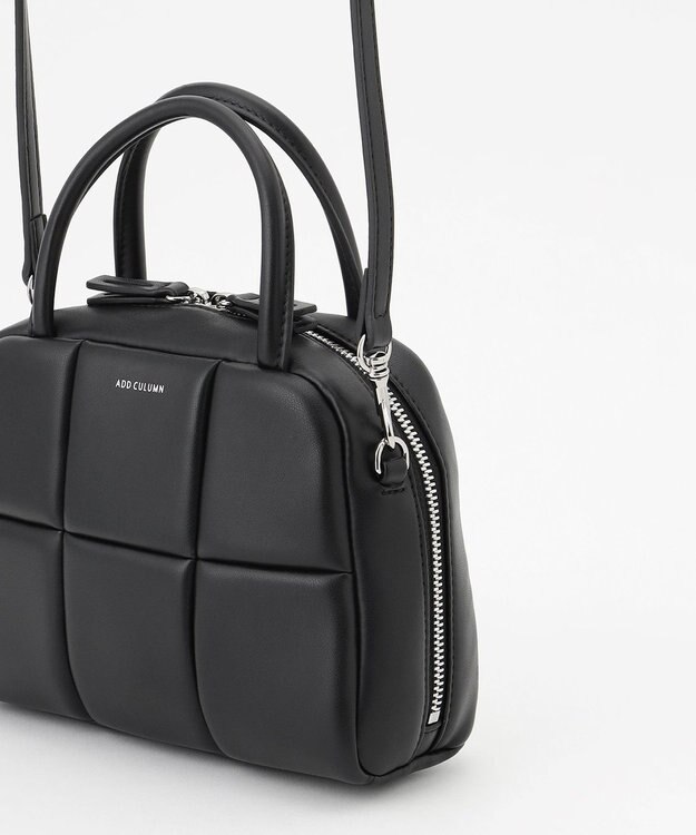 GRACE CONTINENTAL AD PUFF BAG ブラック