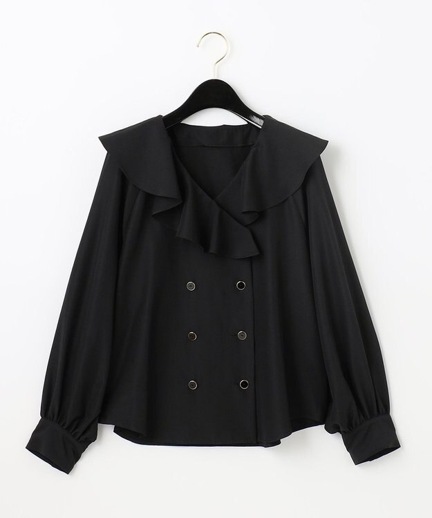 美品 ダイアグラム カットワークフリルブラウス S グレースコンチネンタル カットワークカットトップ / GRACE CONTINENTAL | GRACE