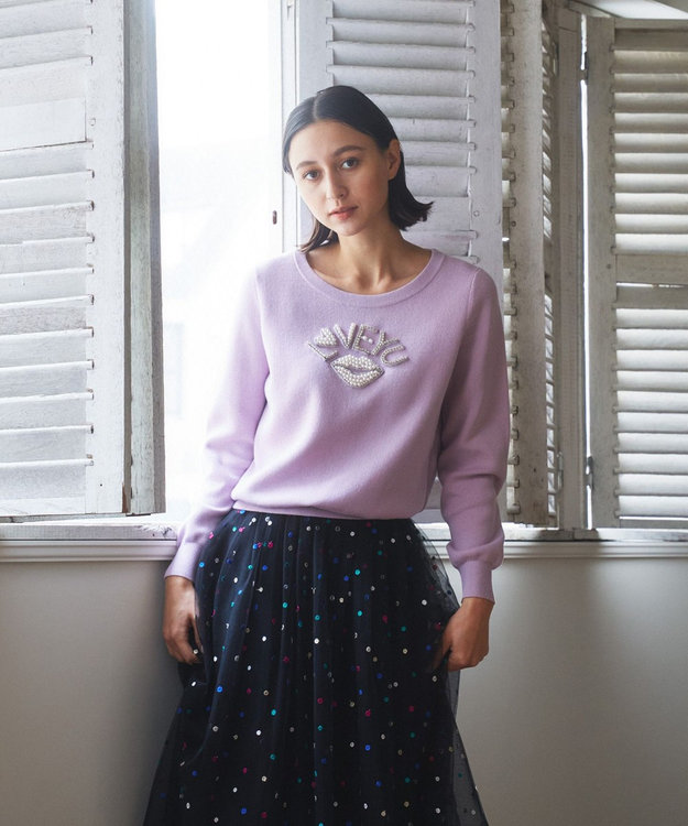 グレースコンチネンタル　ドット刺繍チュールスカート チュールドットスカート / GRACE CONTINENTAL | GRACE