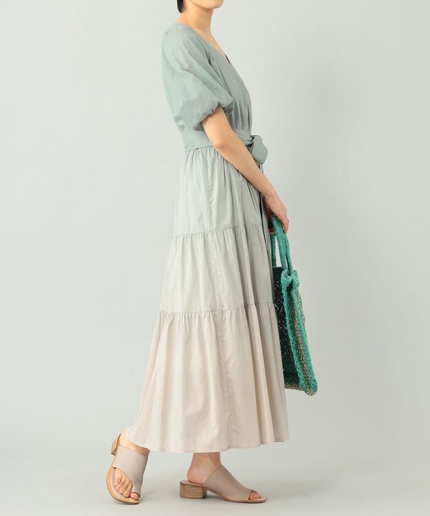 リボンベルトティアードワンピース / GRACE CONTINENTAL | GRACE