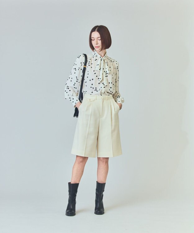 GRACE CONTINENTAL 【ドラマ着用】エトワールボウブラウス キナリ