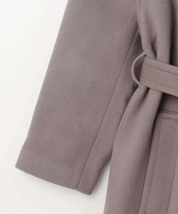 GRACE CONTINENTAL オーバーサイズミリタリーコート グレー