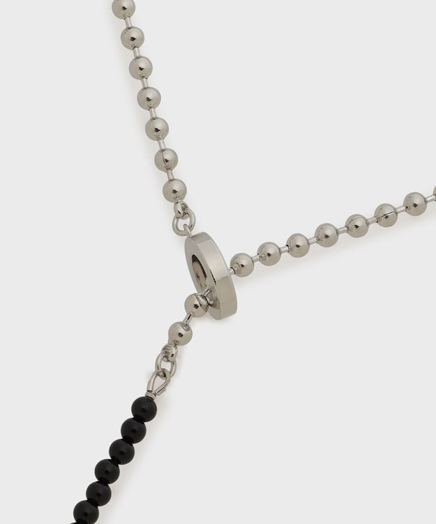 GRACE CONTINENTAL バイカラーチェーンチョーカー ブラック