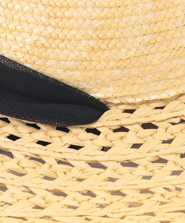 GRACE CONTINENTAL Ferrucio Vecchi リボンハット ホワイト