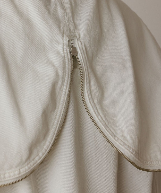 GRACE CONTINENTAL フードジップデニムジャケット キナリ