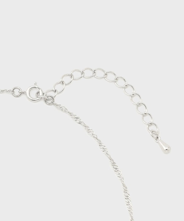 GRACE CONTINENTAL ビジューチェーンチョーカー シルバー