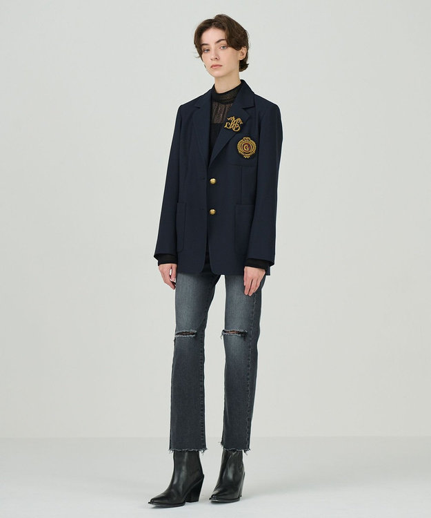 GRACE CONTINENTAL ブレザージャケット ネイビー