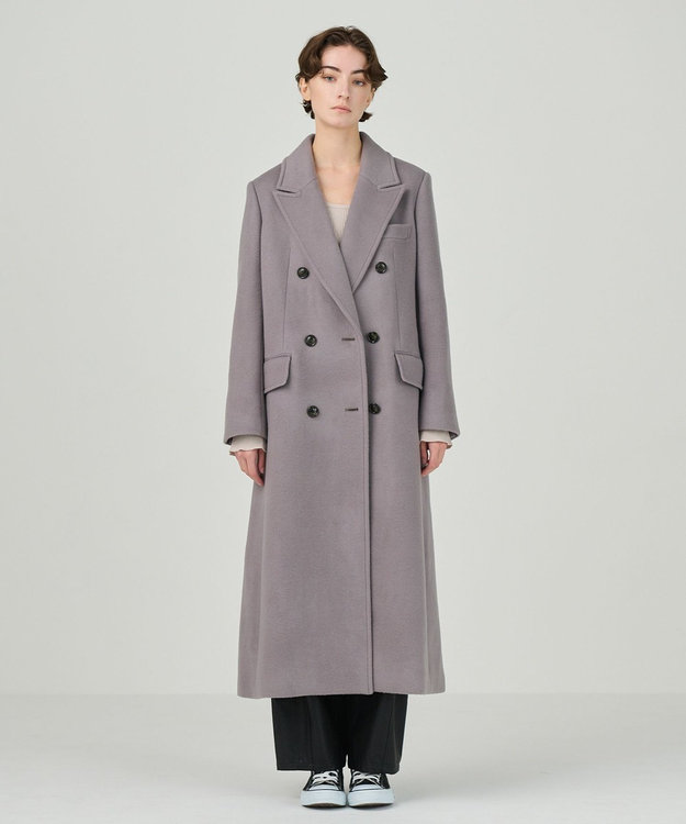 【定価74,000円】エディフィス　グレー チェスターコート ウール混紡 ウールチェスターコート / GRACE CONTINENTAL | GRACE